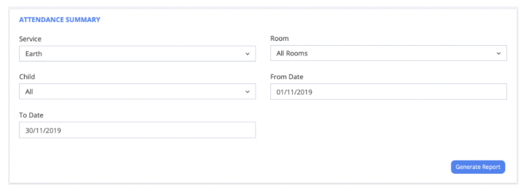 Office: Digital Attendances