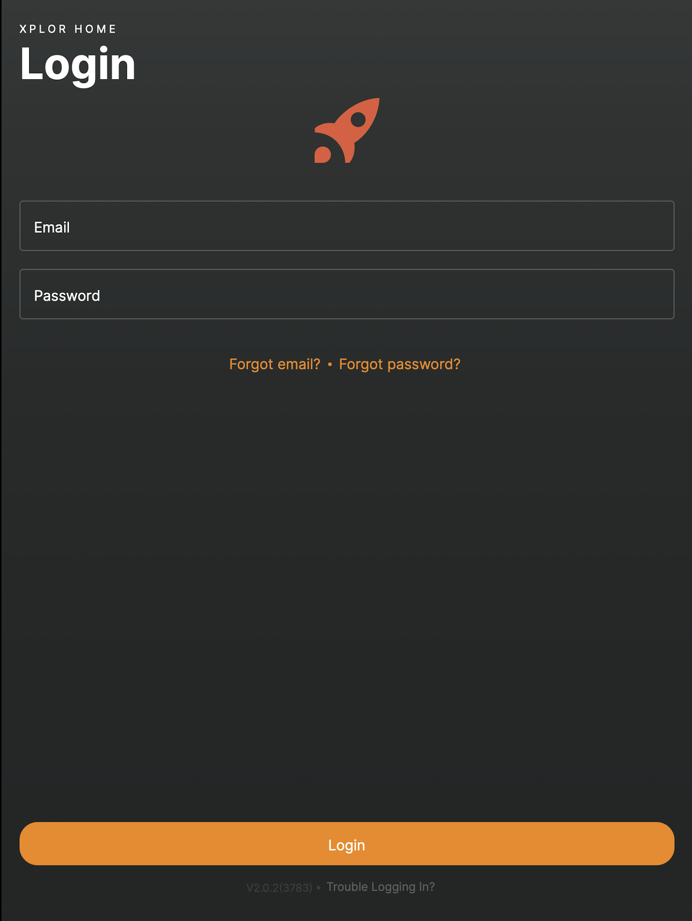 Home App Logging in/out
