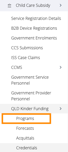 Kindergarten & Preschool: QLD State Kinder Funding