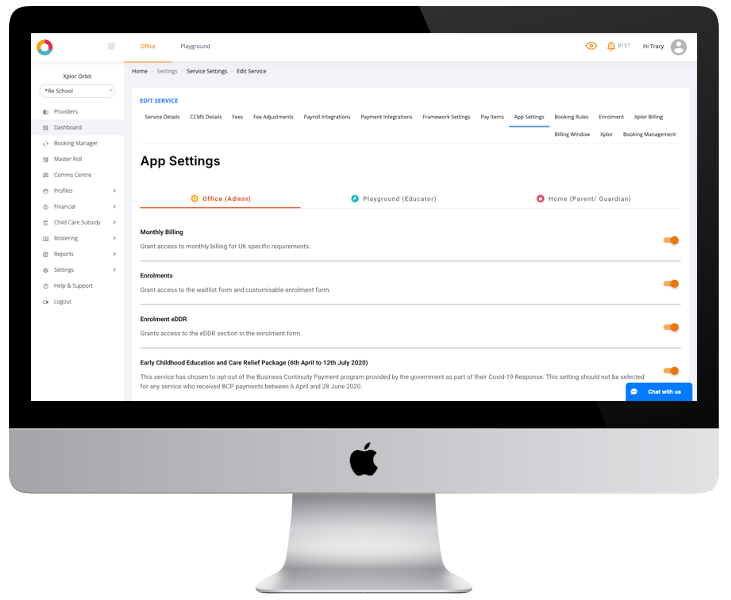 Office: App Settings