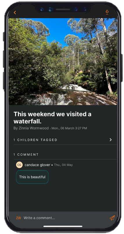 Home App: Create Moments