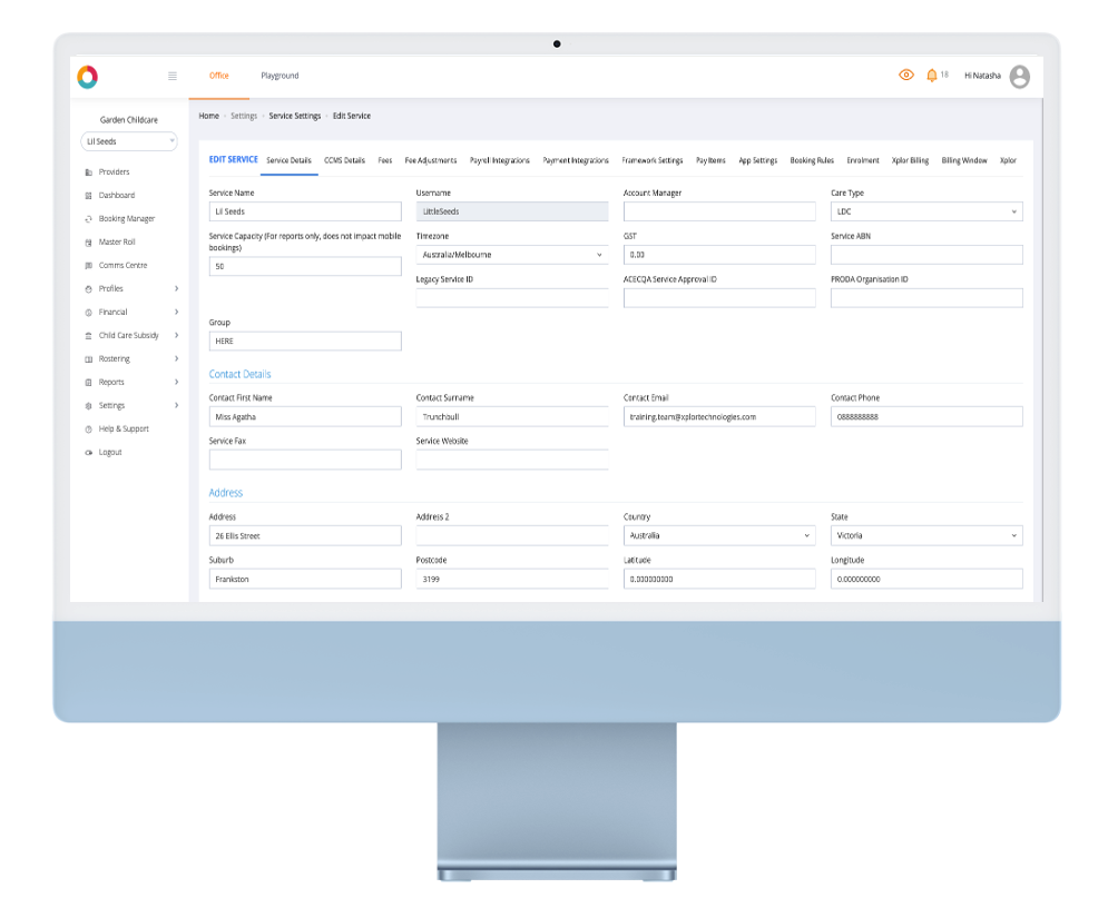 Office: Service Details
